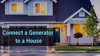 Connect a Generator to a House