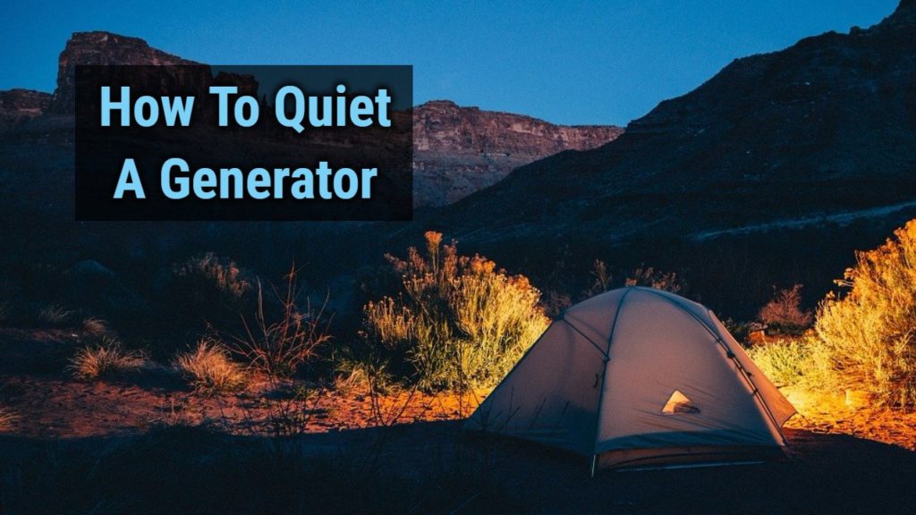 How To Quiet A Generator
