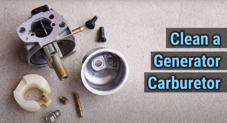 Clean a Generator Carburetor