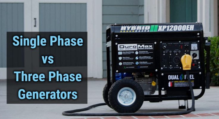 Single Phase Vs Three Phase Generators
