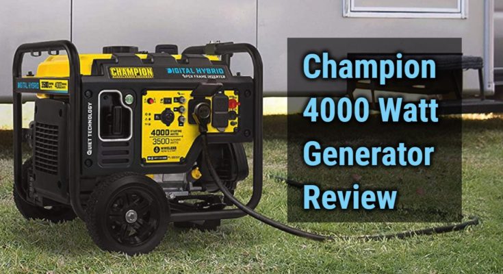 Champion 4000 Watt Generator Review